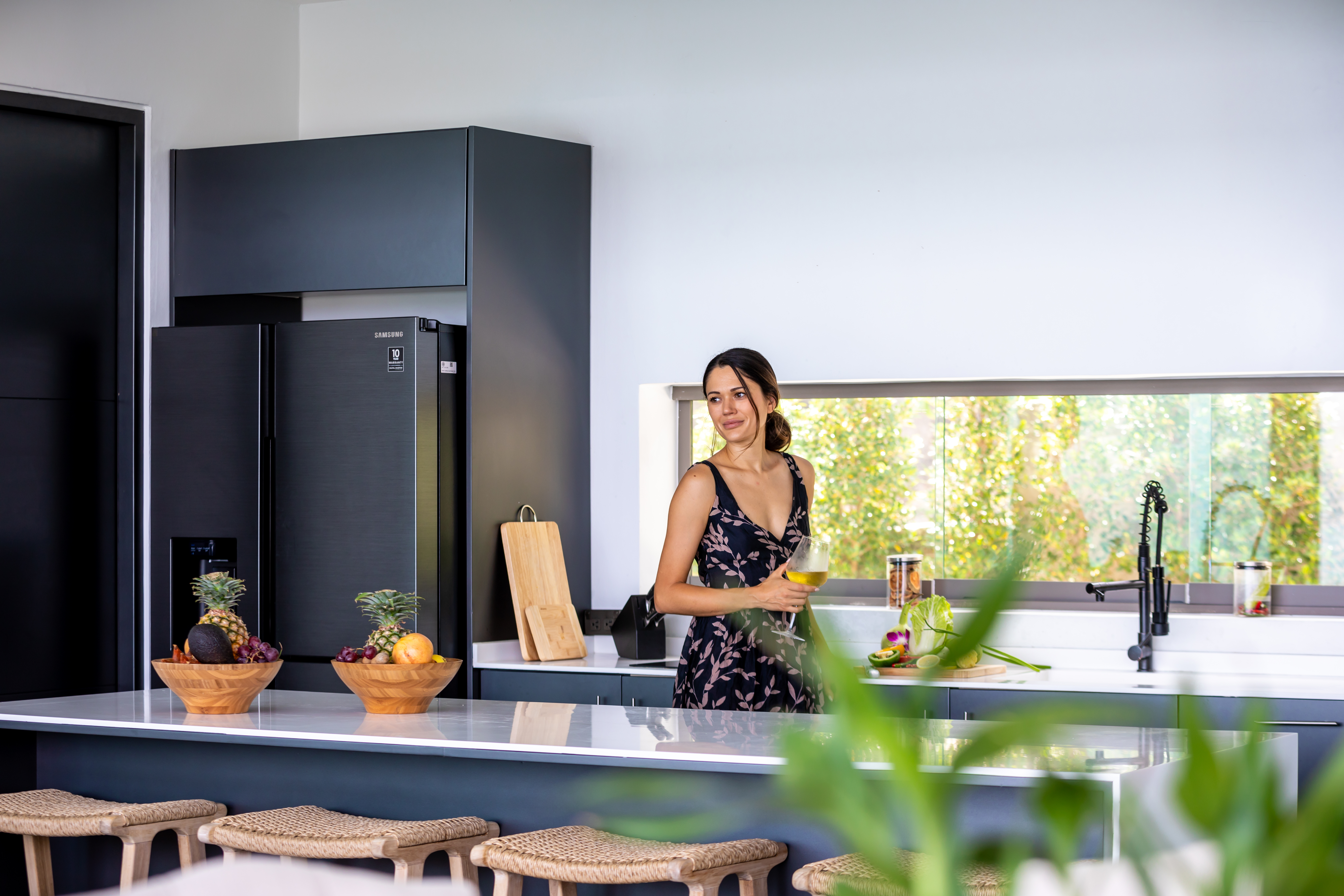 Living spaces at Villa Anushka